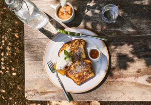 French toast at Farmstand at Farmhouse Inn in Forestville. (Aubrie Pick)