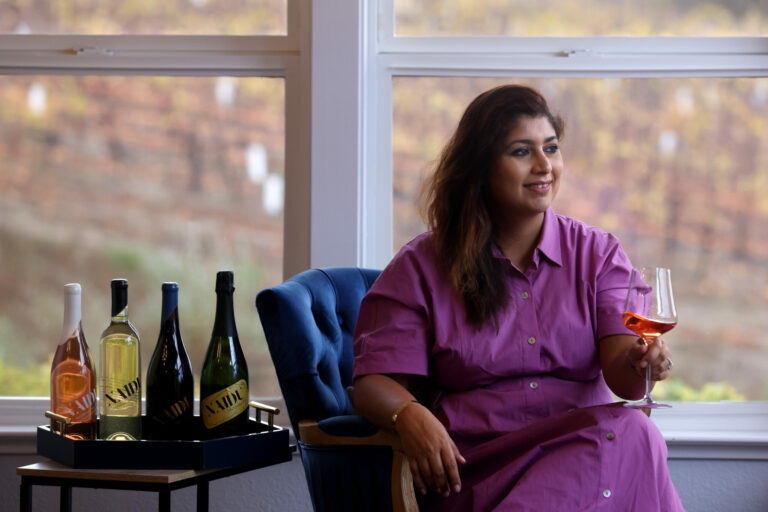 Raghni Naidu, owner and founder of Naidu Wines and Vineyards in Sebastopol. Photo taken Tuesday, Nov. 1, 2022. (Beth Schlanker / The Press Democrat)