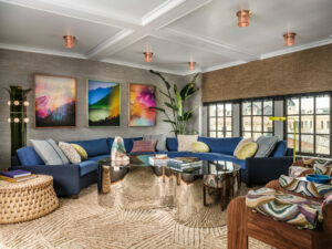 Guerneville resident and JKA Design principal John Anderson designed this pentroom for the 46th Annual San Francisco Decorator Showcase benefiting the University High School scholarship fund. The home tour is open to the public through May 26. (Christopher Stark)