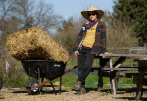 Reyna Yagi of Yagi Sisters Farm Sunday, January 26, 2025. (Chad Surmick / The Press Democrat)