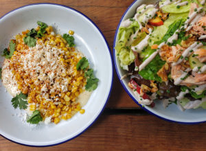 Elotes and smoked trout salad at Handline Coastal California restaurant. I can’t even say how good the corn was. Oh. My. God. 935 Gravenstein Ave, Sebastopol.