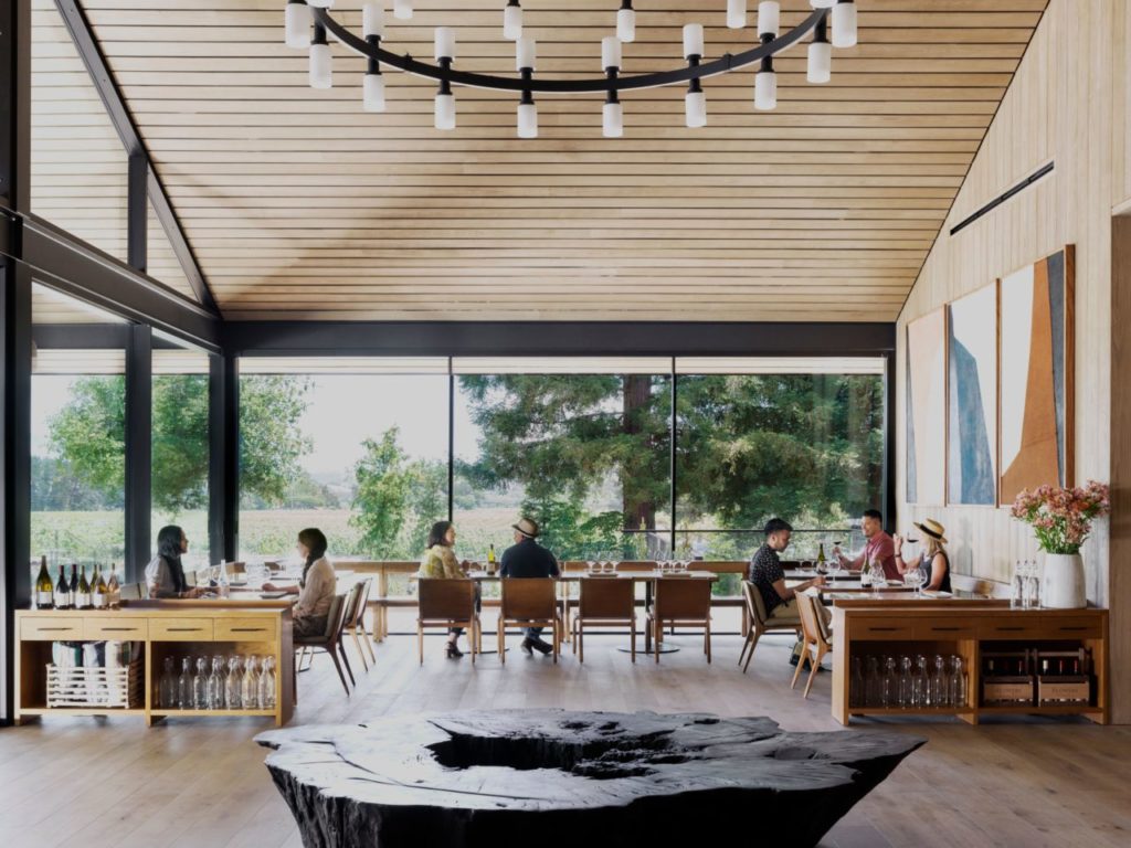 Hot and New: Flowers Vineyards & Winery's Modern Healdsburg Tasting Room