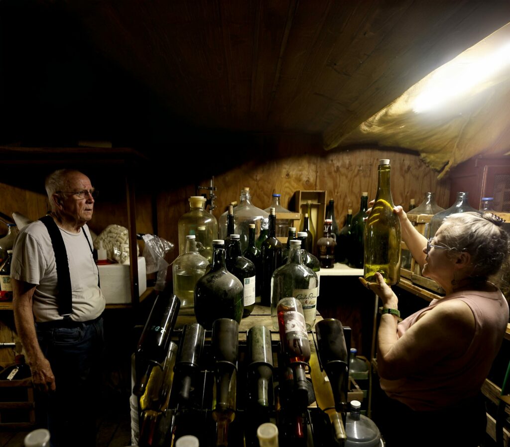Doug Ghiselin helped establish Tex Juen Park and Vineyard in Sonoma