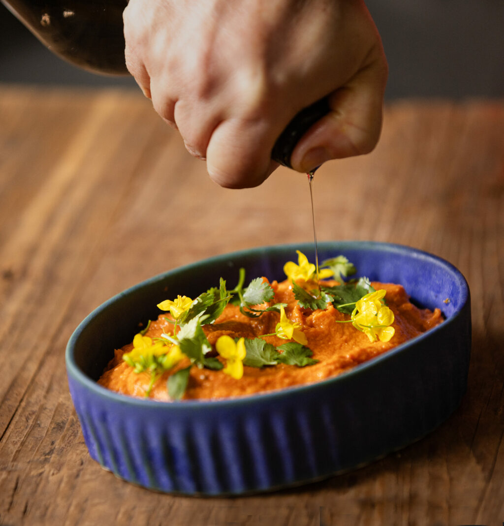 farm to table dining at Spinster Sisters