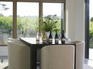 Inside the new Kanzler Estate tasting room in Sebastopol. (Courtesy of Yoni Goldberg)