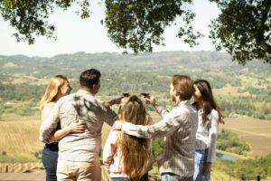 To appeal to impromptu palates, Kunde Family Winery created The Daily Tour & Tasting. At $25 per person, offered seven days a week at 11 a.m., it includes a tour of Kunde’s 32,000 square foot cave and a peek at its 5,000 aging barrels. The tour is followed by a tasting of six wines only available at the winery or for wine club members’ consumption. The wines are paired with a cheese and charcuterie board.