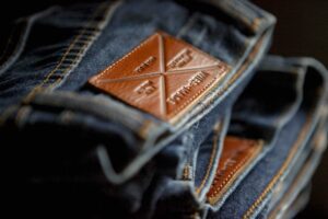 Wies Made is a small Petaluma clothing company with a goal to educate people about sustainable fashion with their “farm to closet” model. Everything that makes the jeans is traceable to its American origins._Monday, May 01, 2023. _(CRISSY PASCUAL/ARGUS-COURIER STAFF)