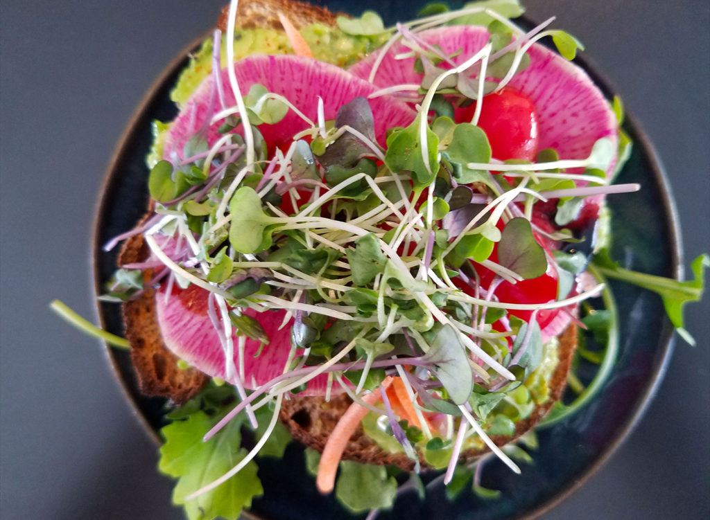 Rainbow toast at Brew in Santa Rosa, one of the best Sonoma County restaurant dishes of 2017. Heather Irwin/PD