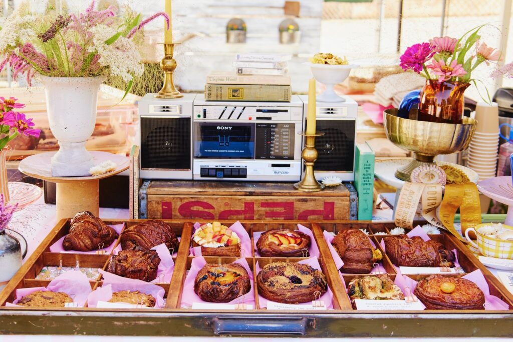 Blooms End at Neighboring Fields, a bakery popup at Tenfold Farmstand in Petaluma. (Tenfold Farmstand)