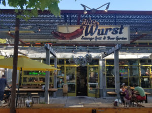 The Wurst restaurant in Healdsburg. (Heather Irwin/The Press Democrat)